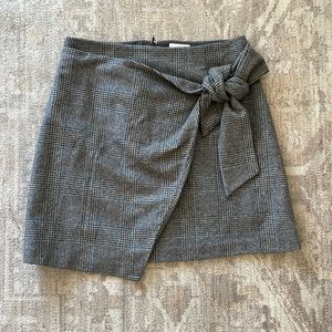 Aritzia Wilfred Plaid Mini Skirt